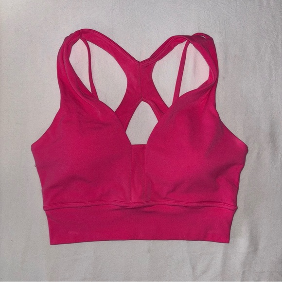 XS Buffbunny hot pink siren sports bra with multi-strap back - Picture 3 of 13
